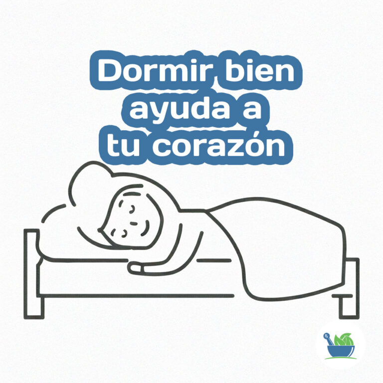 Domir bien ayuda a tu corazon