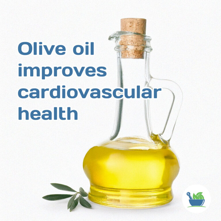 Olive oil improves cardiovascular health
