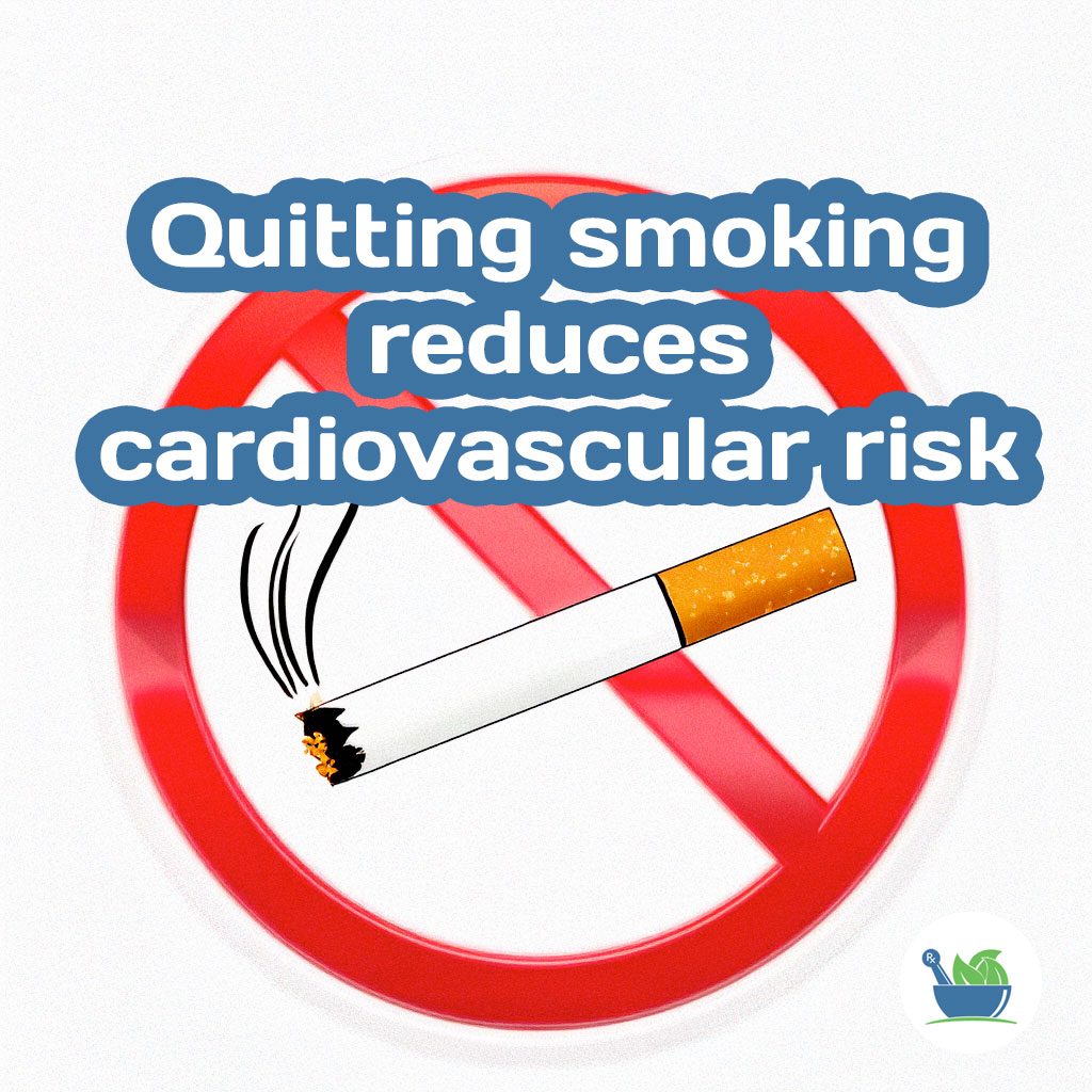 Quitting smoking reduces cardiovascular risk