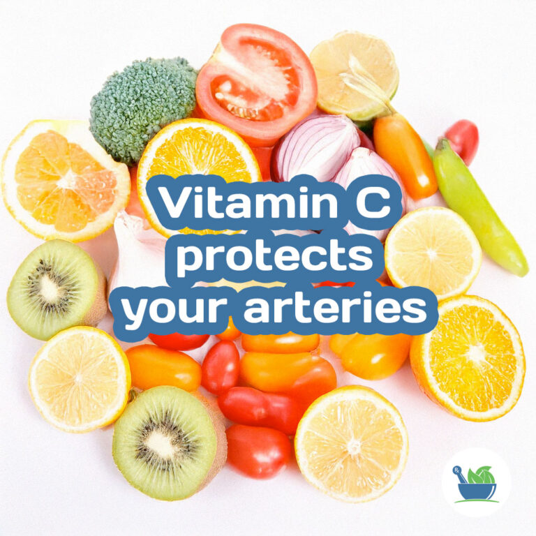 Vitamin C protects your arteries