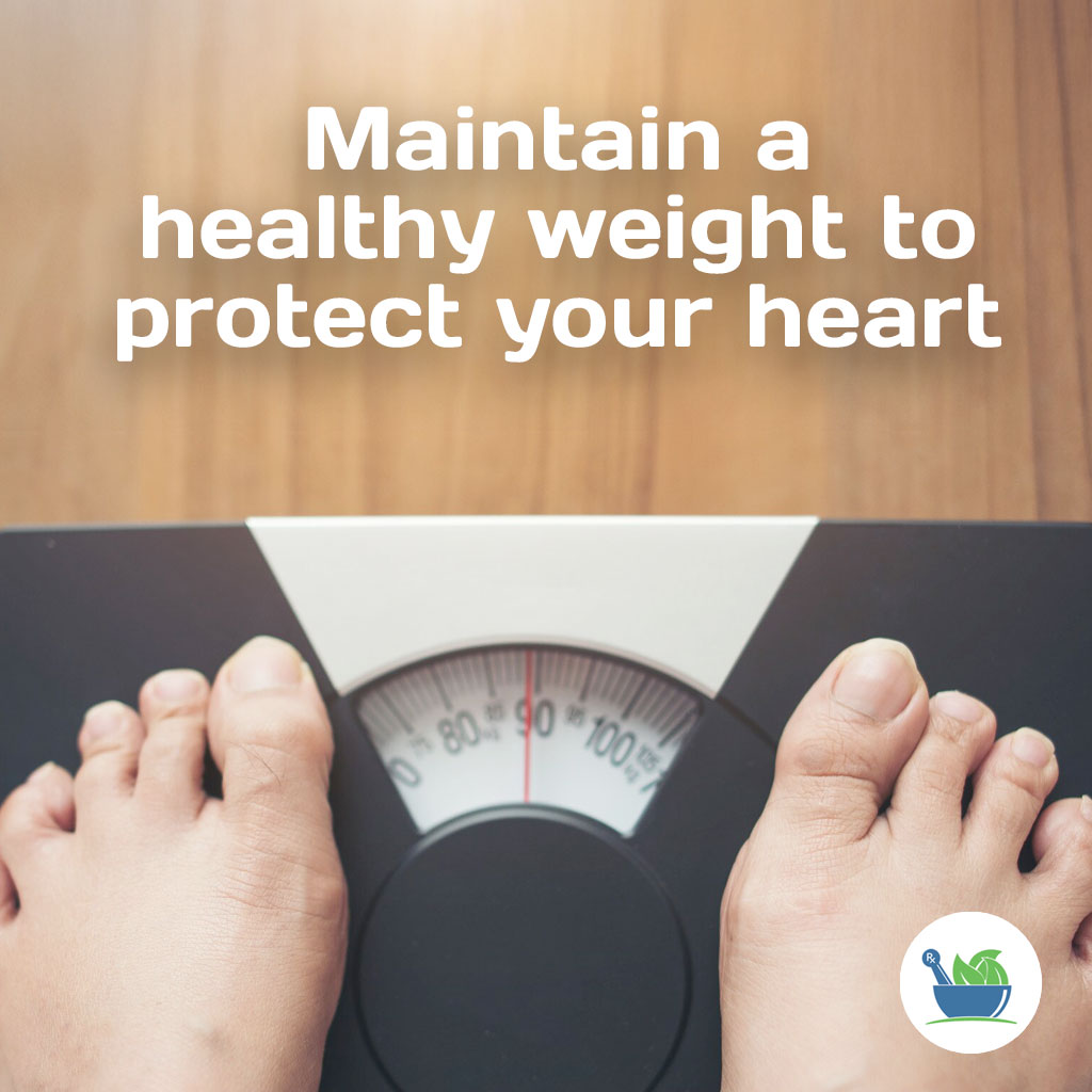 Maintain a healthy weight to protect your heart