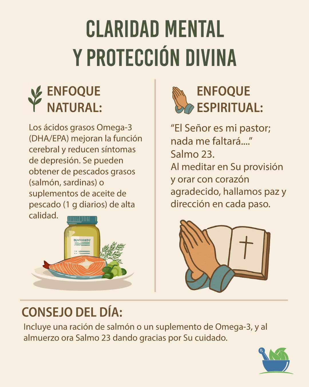 Claridad mental y proteccion Divina
